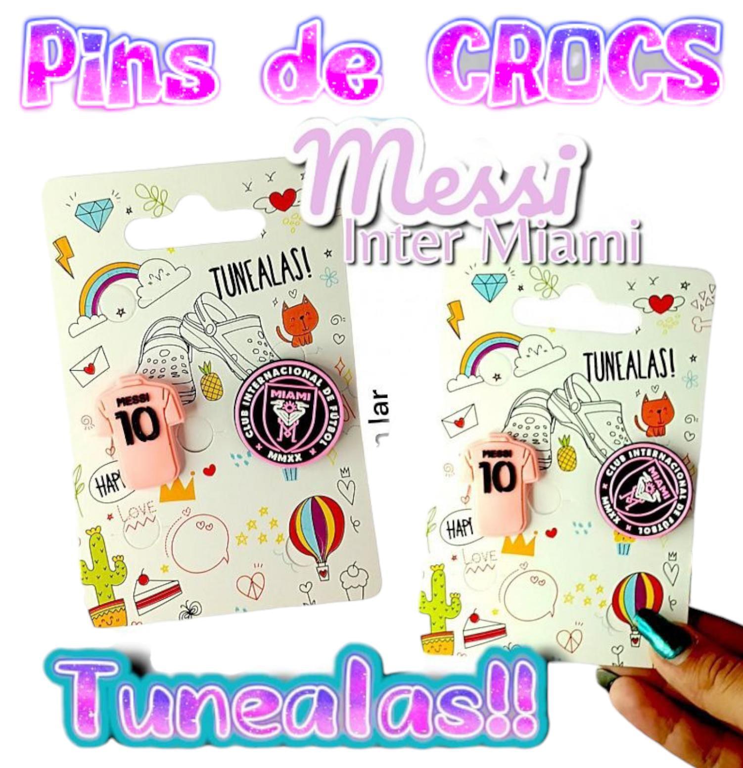 Pins de Crocs MESSI INTER MIAMI (TUNEALAS)
